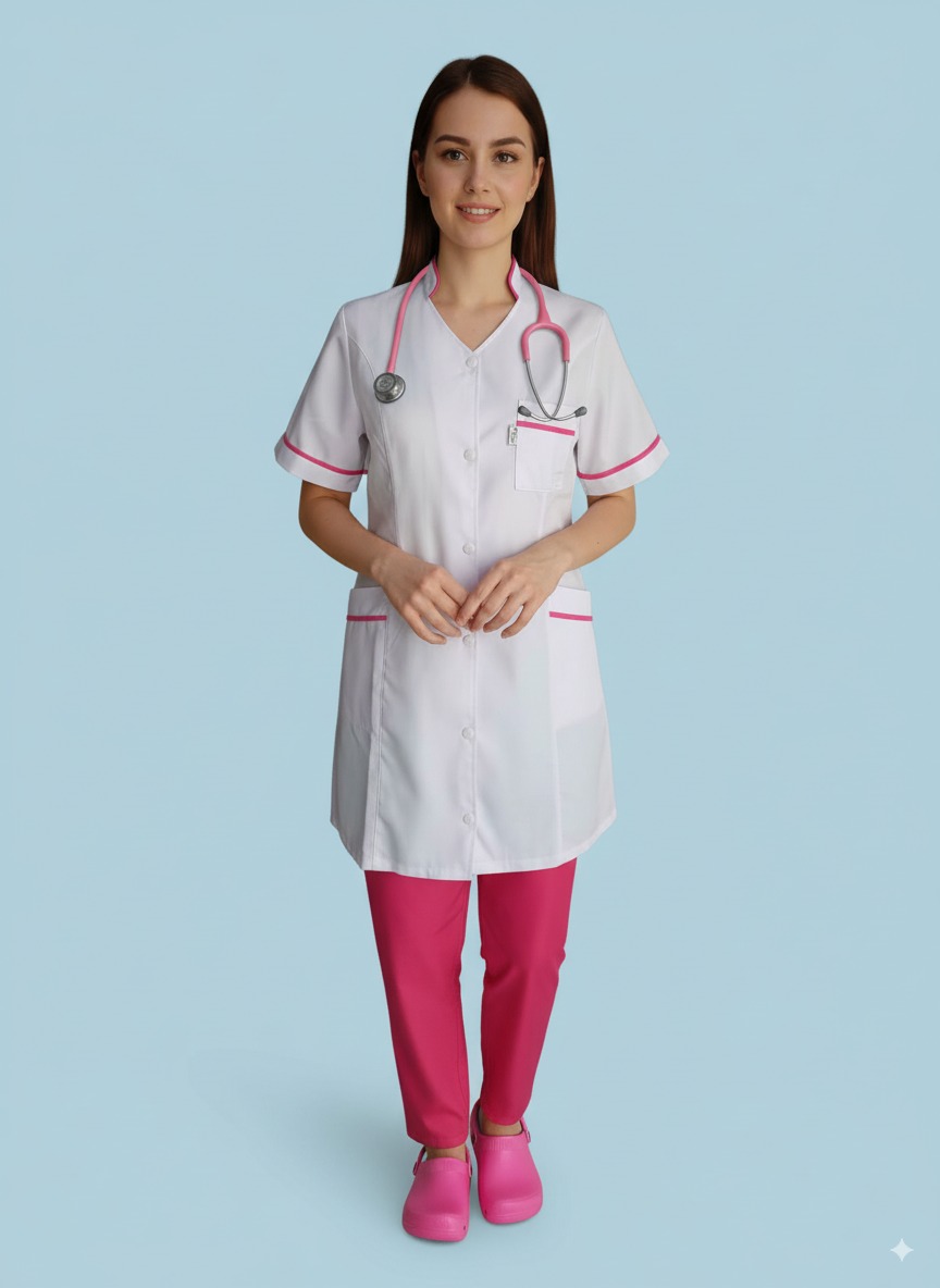 Blouse médicale femme demi manche Medormédical - Main Image